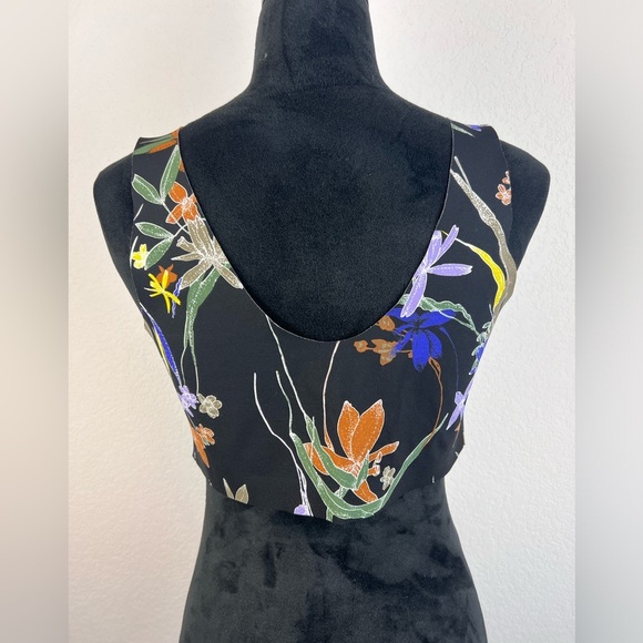 Knix Luxelift Wireless Night Garden Floral Black Bra Size XXL+ - Picture 3 of 6